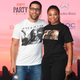 Michael Smith, left, and Jemele Hill attend the ESPN Super Bowl XLIX Party on Friday, Jan. 30, 2015 in Scottsdale, Ariz.